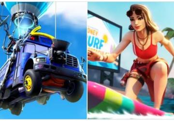 Fortnite battle bus verdwijnt