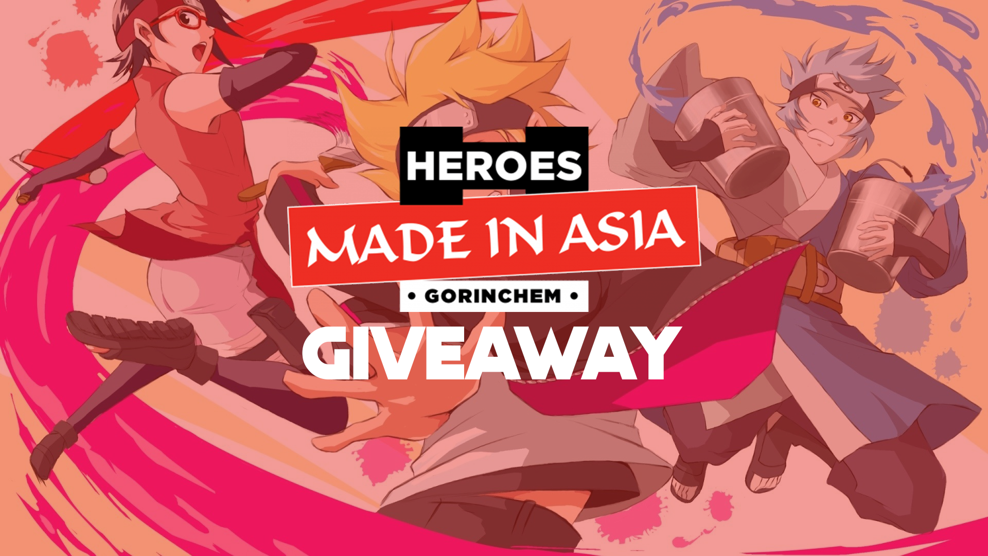 Giveaway: twee toegangskaarten voor Heroes Made in Asia