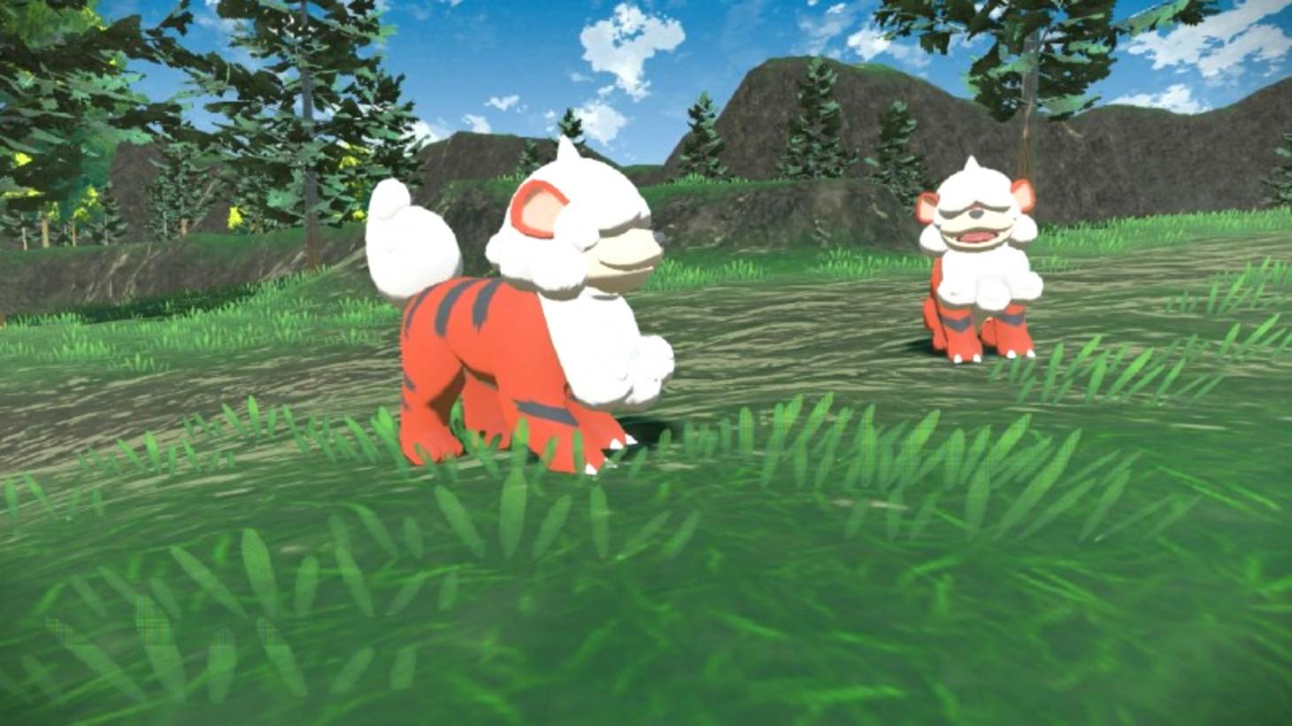 Pokémon Legends: Arceus: ontvang een Hisuian Growlithe en 20 Feather Balls