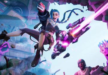 Jinx van League of Legends komt naar Fortnite