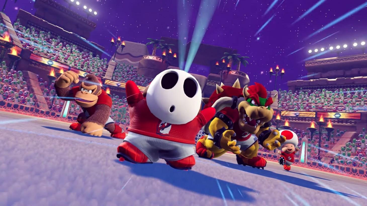 Gratis Mario Strikers: Battle League-update voegt Daisy en Shy Guy, een nieuwe arena en meer toe