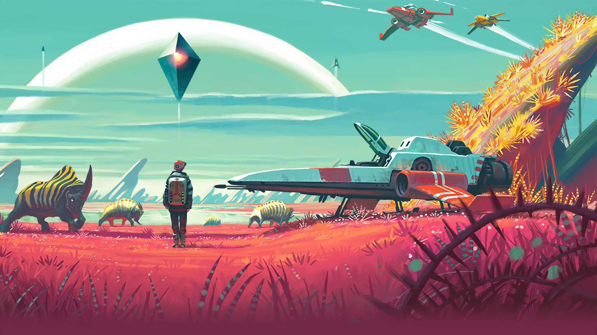 Met de nieuwe No Man's Sky Companions-update kunnen spelers huisdieren adopteren en grootbrengen