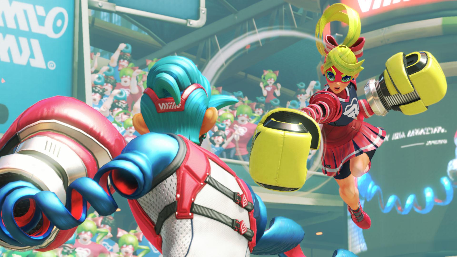Arms-personages komen naar Super Smash Bros. Ultimate