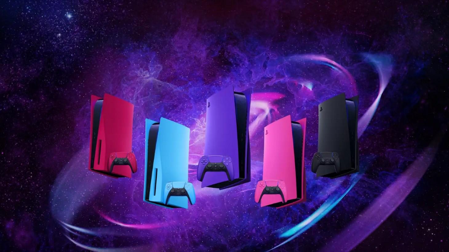PlayStation kondigt PS5-covers en drie nieuwe DualSense-kleuren aan