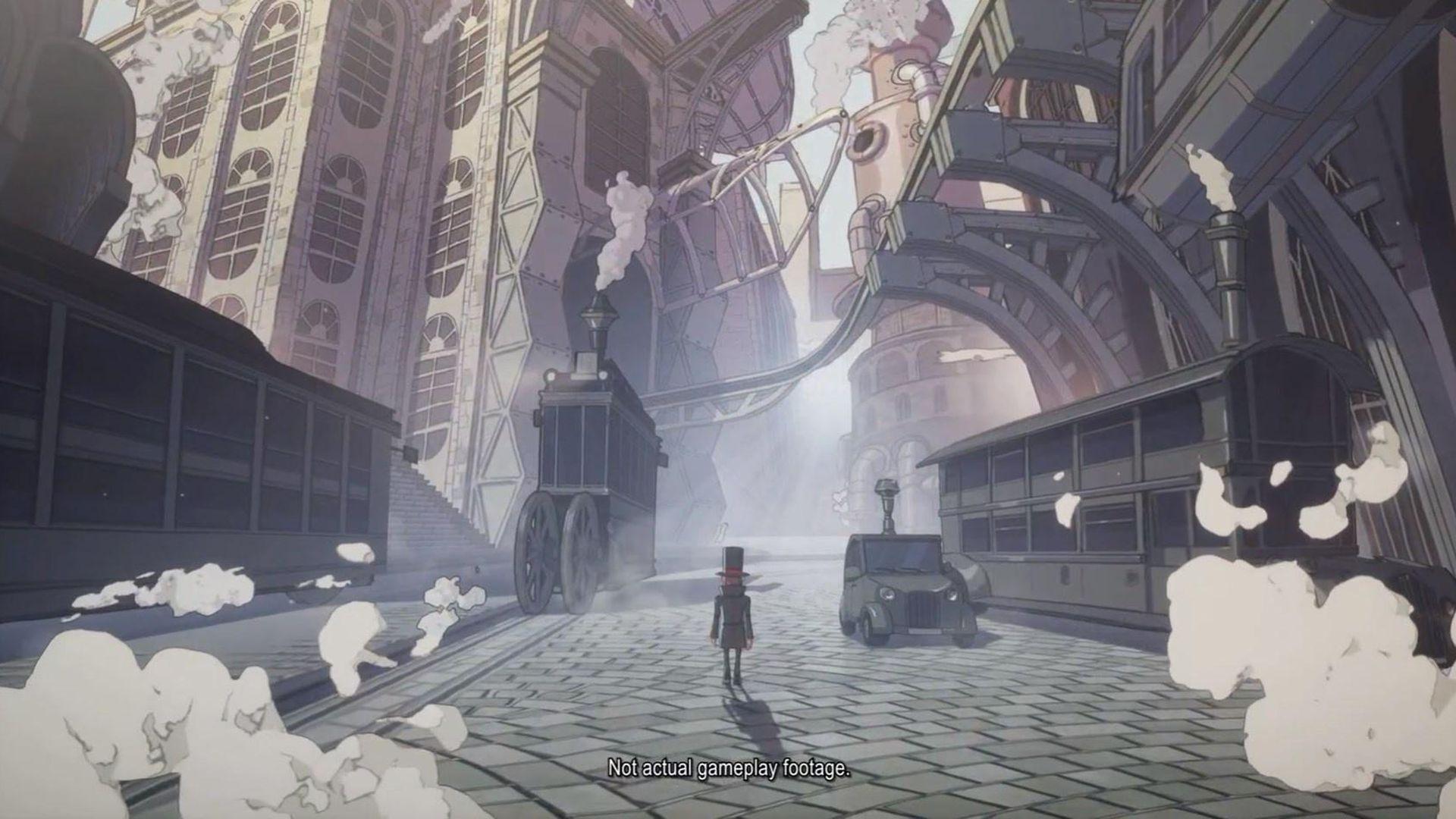 Nieuwe trailer Professor Layton and the New world of Steam getoond