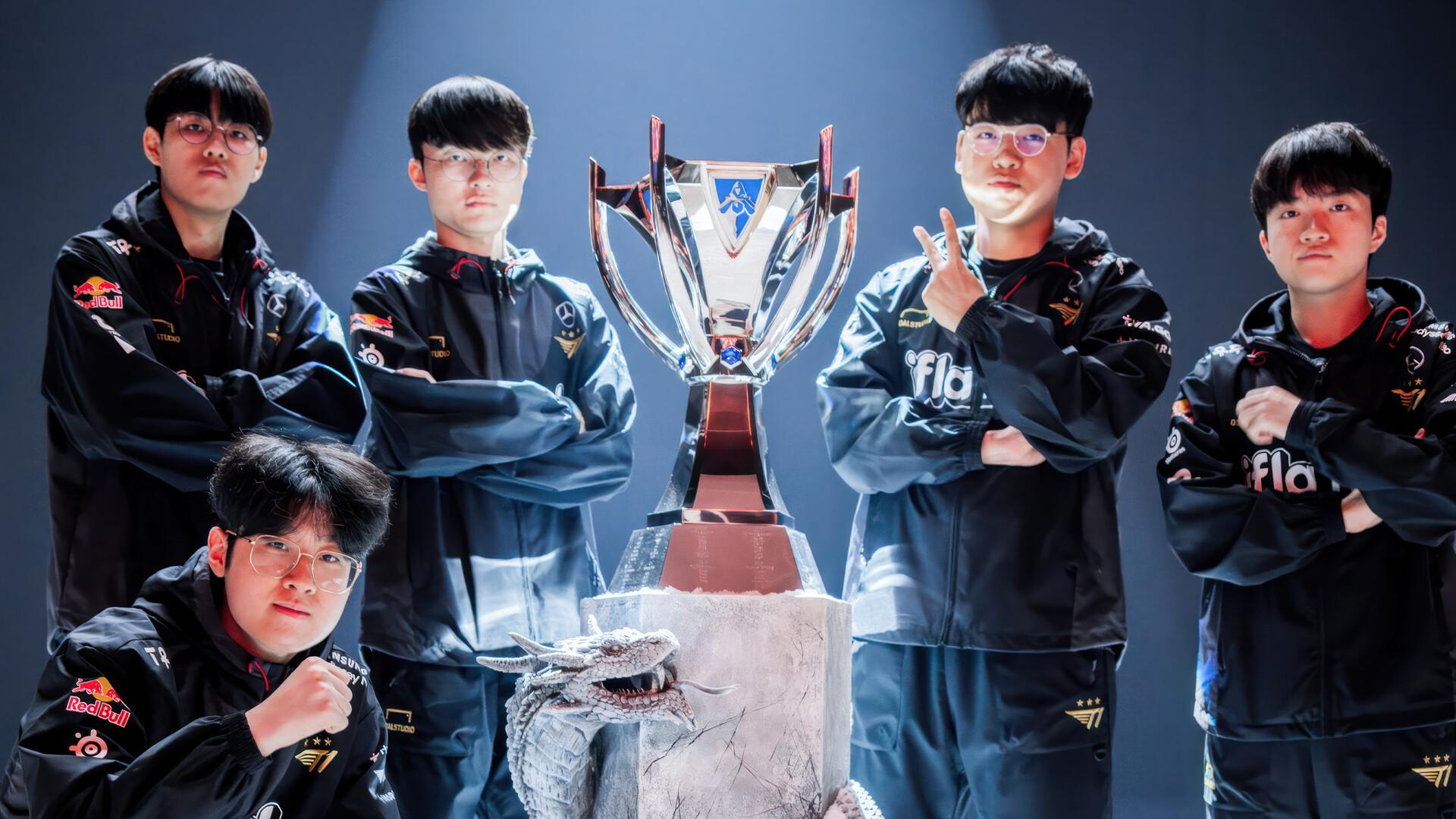 League of Legends Worlds 2023 gewonnen door T1