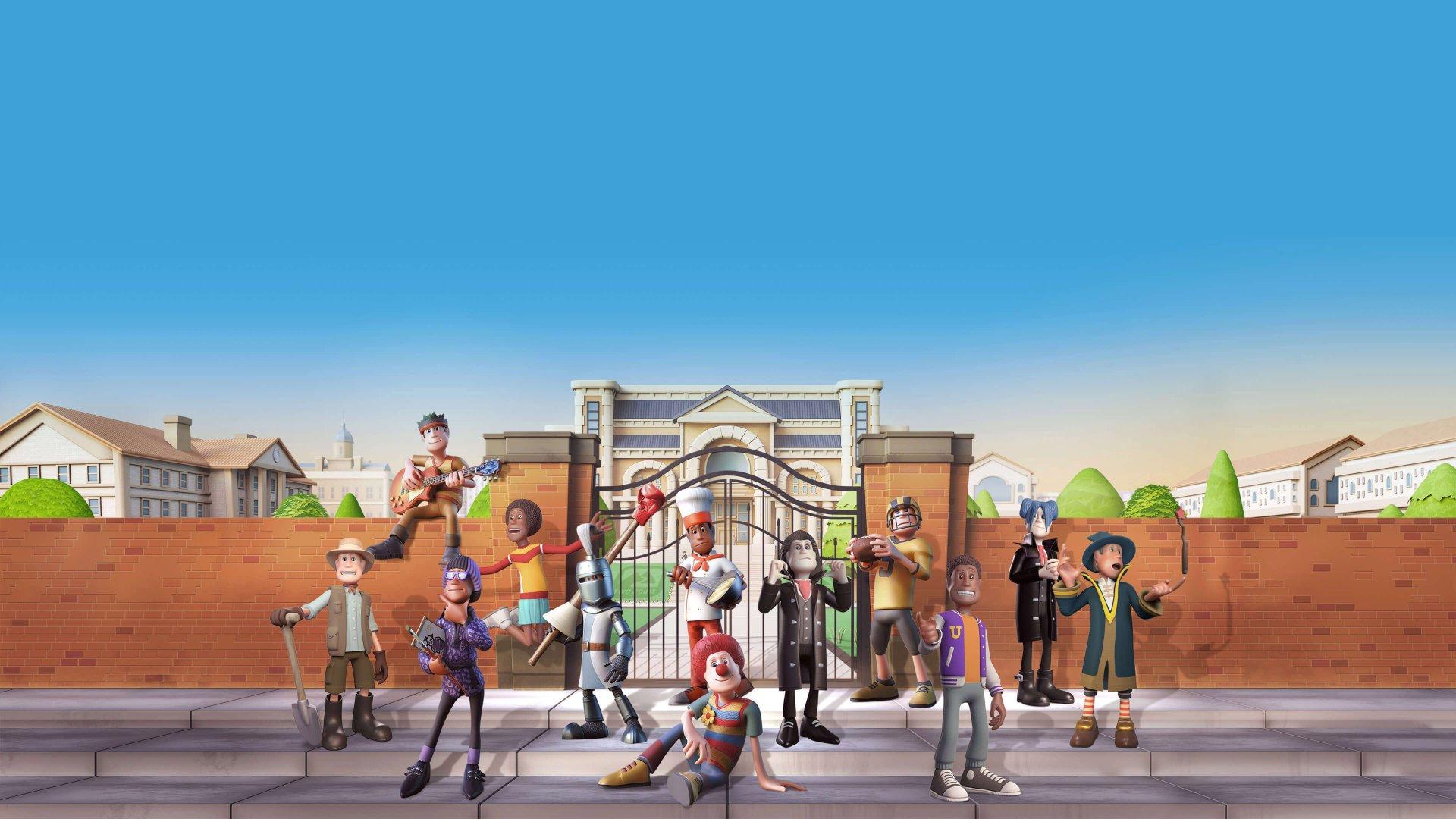 Two Point Campus gratis speelbaar op Steam om Valentijnsdag te vieren
