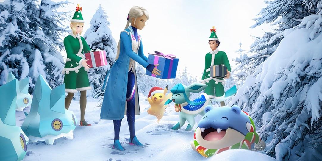 Het is tijd om de feestdagen te vieren in Pokémon Go