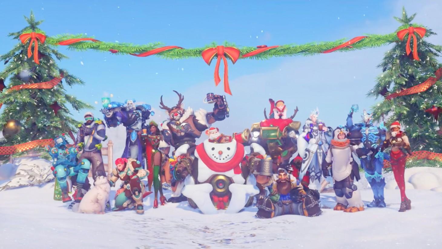 Overwatch Winter Wonderland 2021-evenement nu live