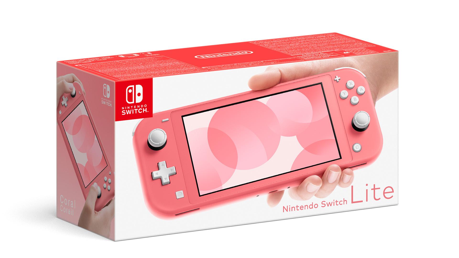 Koraalkleurige Switch Lite komt naar Nederland