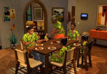 EA voegt gratis kleurrijke West-Afrikaanse CAS- en Bouw- en Koop-items toe aan De Sims 4